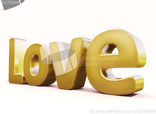 Image of Big gold love