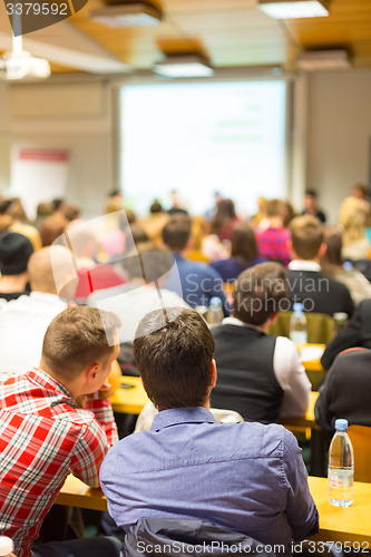 Image of Workshop at university lecture hall.