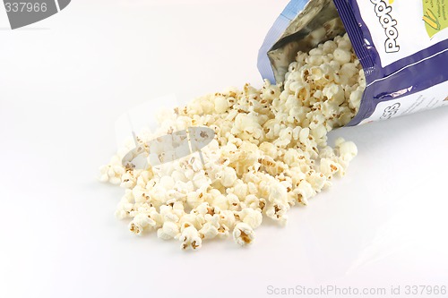 Image of bag with pop corn