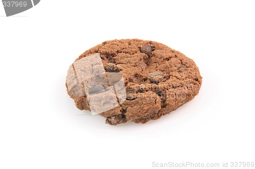 Image of isolated biscuit prespective