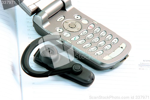 Image of cell phone detail