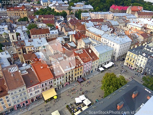 Image of Downtown in Lviv, Ukraine