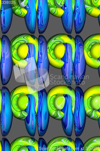 Image of Abstract 3d background