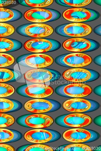 Image of Abstract 3d background