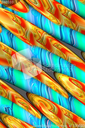 Image of Abstract 3d background