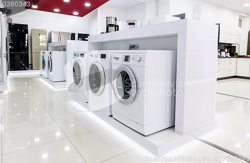 Image of Home appliance in the store