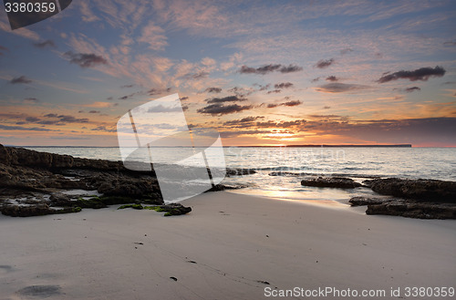 Image of Sunrise skies at Chinamans Beach Jervis Bay