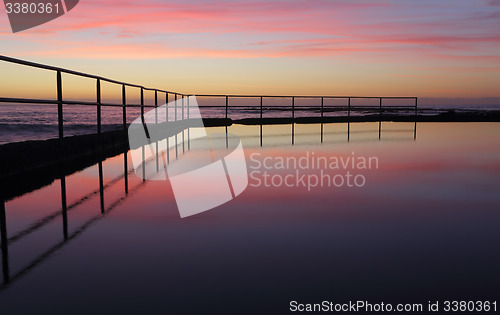 Image of Sunrise at Wombarra Ocean Rock Pool