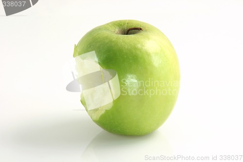 Image of eaten apple