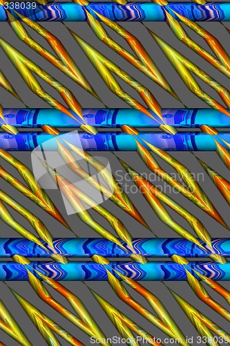 Image of Abstract 3d background