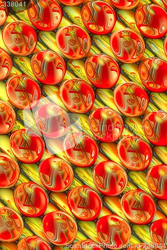 Image of Abstract 3d background