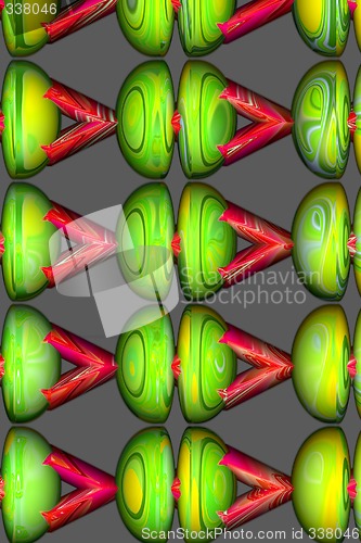 Image of Abstract 3d background