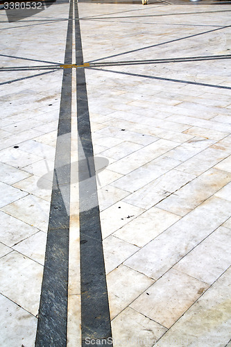 Image of  street lombardy italy  varese abstract  busto arsizio  and marb