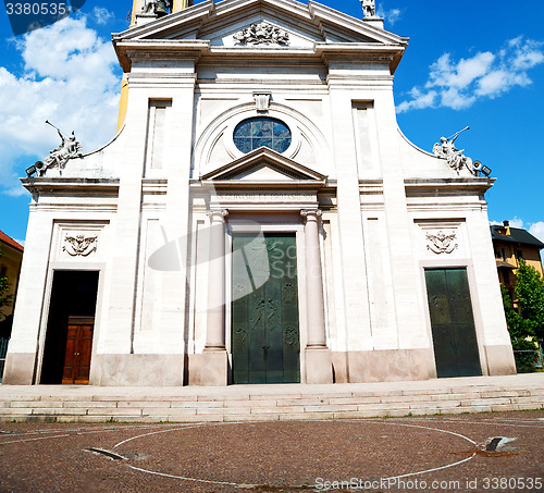 Image of  culture old architecture in italy europe milan religion       a