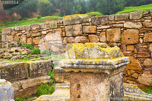 Image of chellah    morocco africa 