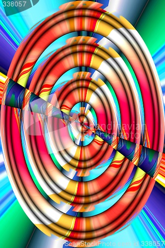 Image of Abstract 3d background
