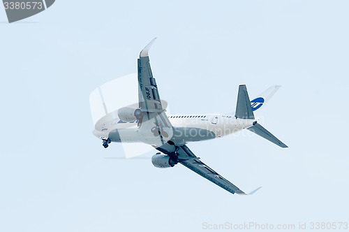 Image of Flying Boeing 737-524 of Utair company