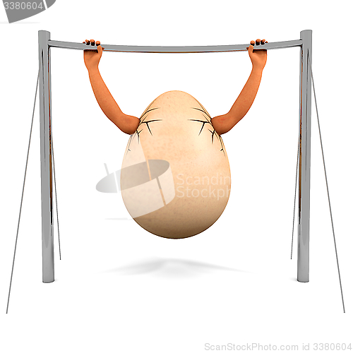 Image of chinning egg