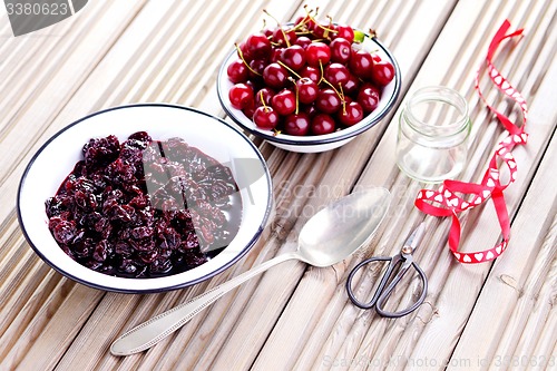 Image of cherry jam