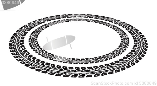 Image of Tire tracks