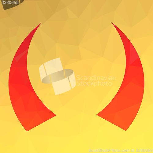 Image of Red Horns Icon