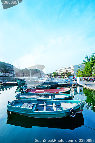 Image of Boats and yachts in port