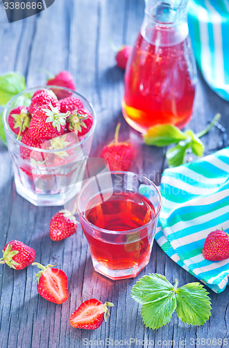 Image of strawberry drink