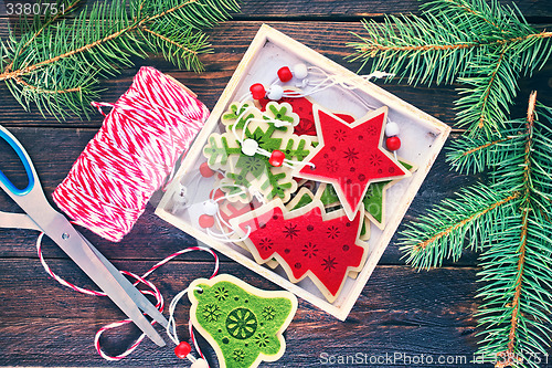 Image of christmas decoration