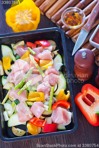 Image of meat with vegetables