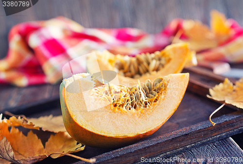 Image of fresh pumpkin