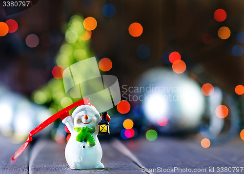 Image of christmas decoration