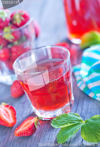 Image of strawberry drink