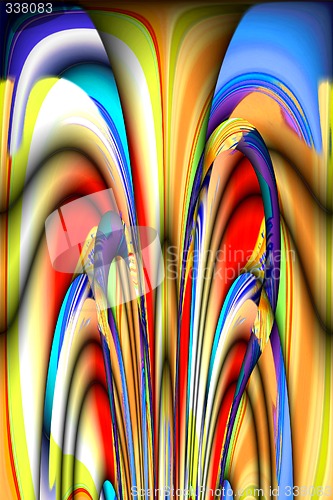 Image of Abstract 3d background