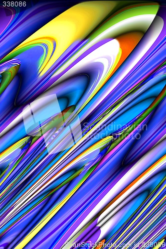 Image of Abstract 3d background