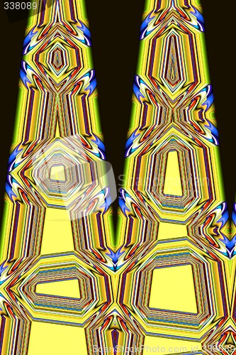 Image of Abstract 3d background