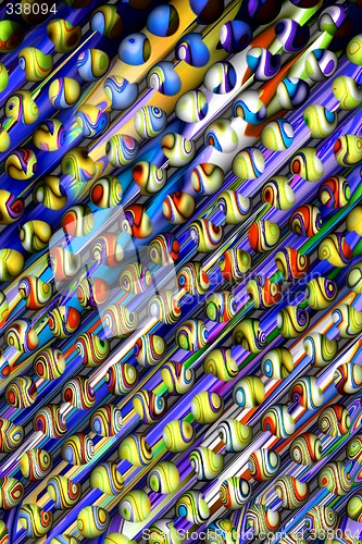 Image of Abstract 3d background