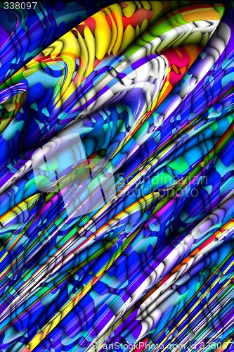 Image of Abstract 3d background
