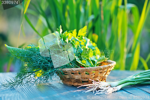 Image of fresh greens