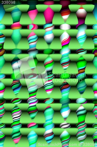 Image of Abstract 3d background
