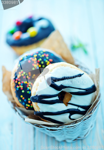 Image of sweet donuts