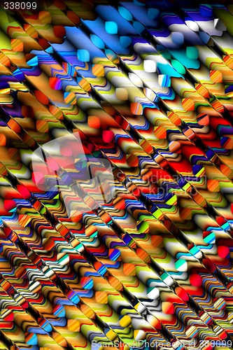 Image of Abstract 3d background