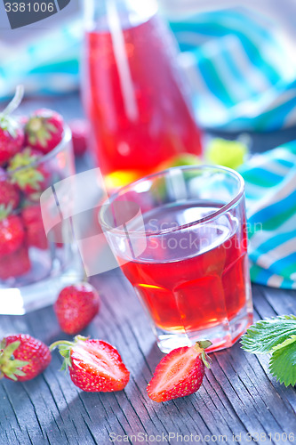 Image of strawberry drink