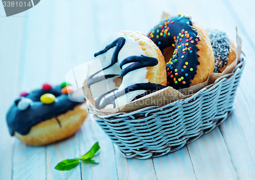 Image of sweet donuts