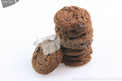 Image of biscuits with chocolate