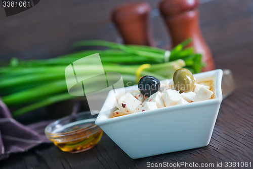 Image of cheese in bowl