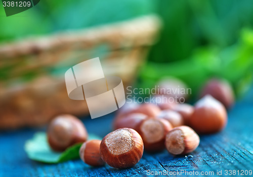 Image of hazelnuts