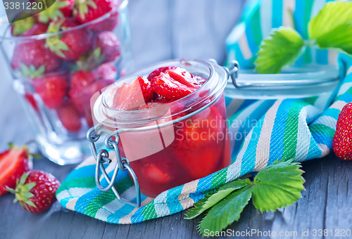 Image of strawberry jam