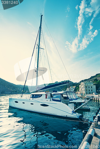 Image of Boats and yachts in port