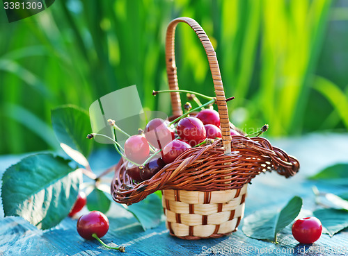 Image of fresh cherry