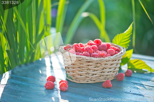 Image of fresh raspberry